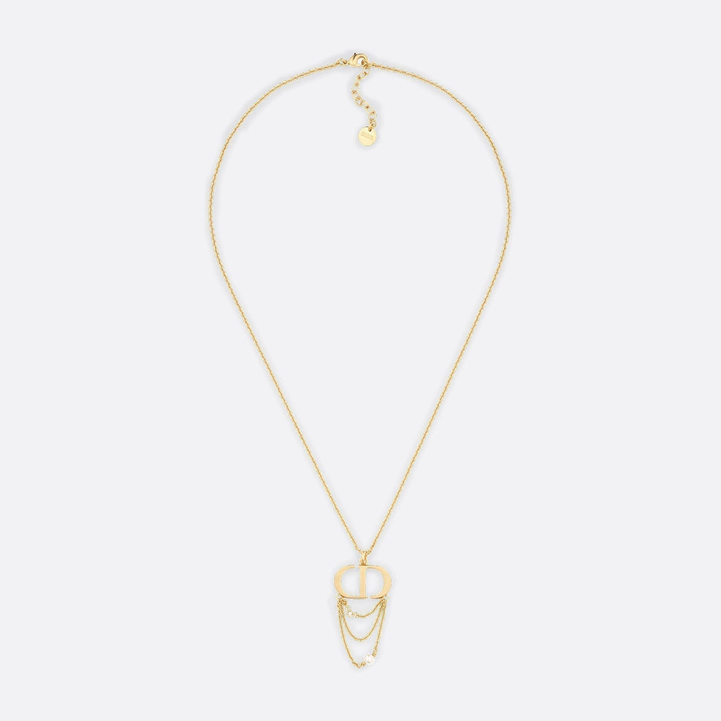 18K Petit CD Necklace