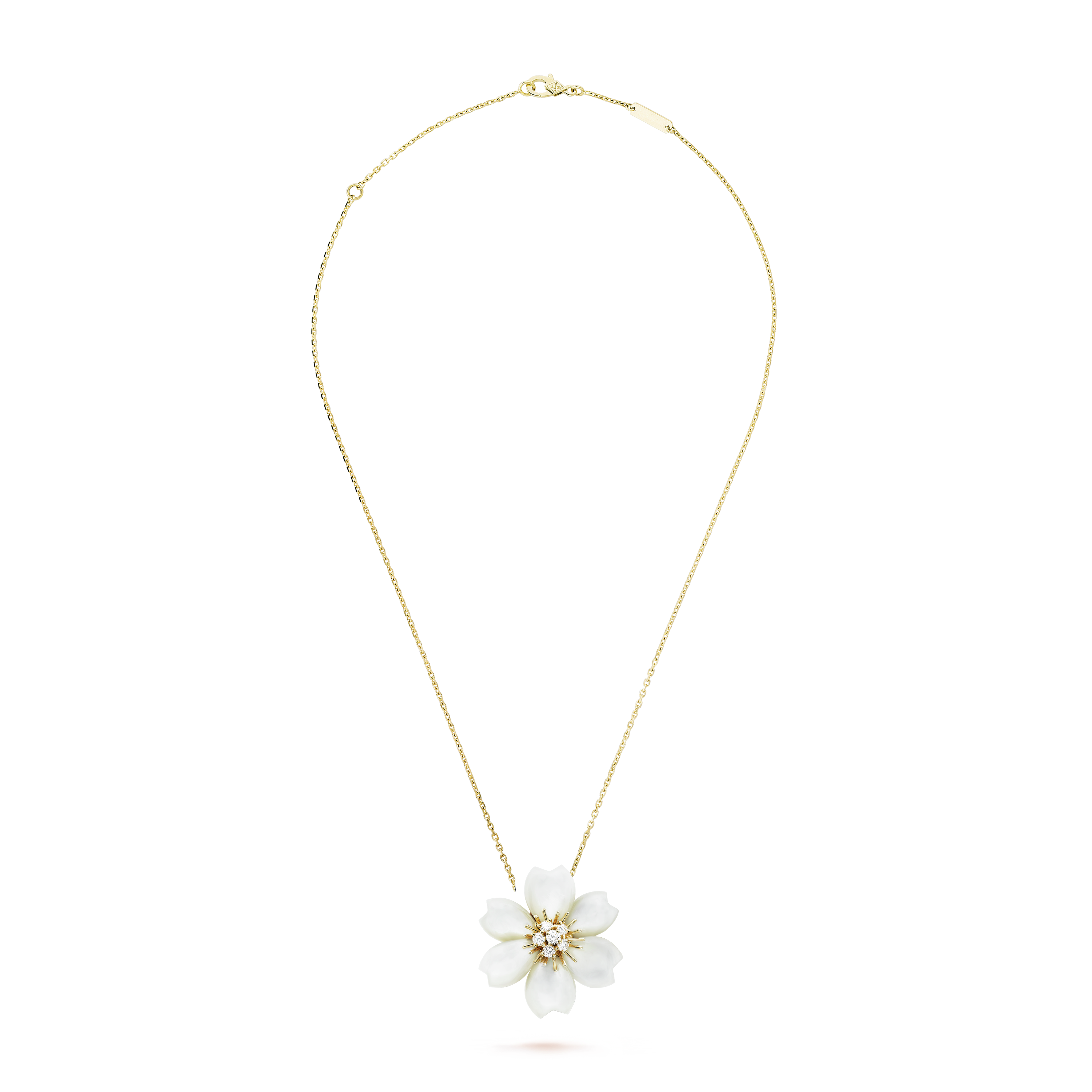 18K Rose de No?l Necklace