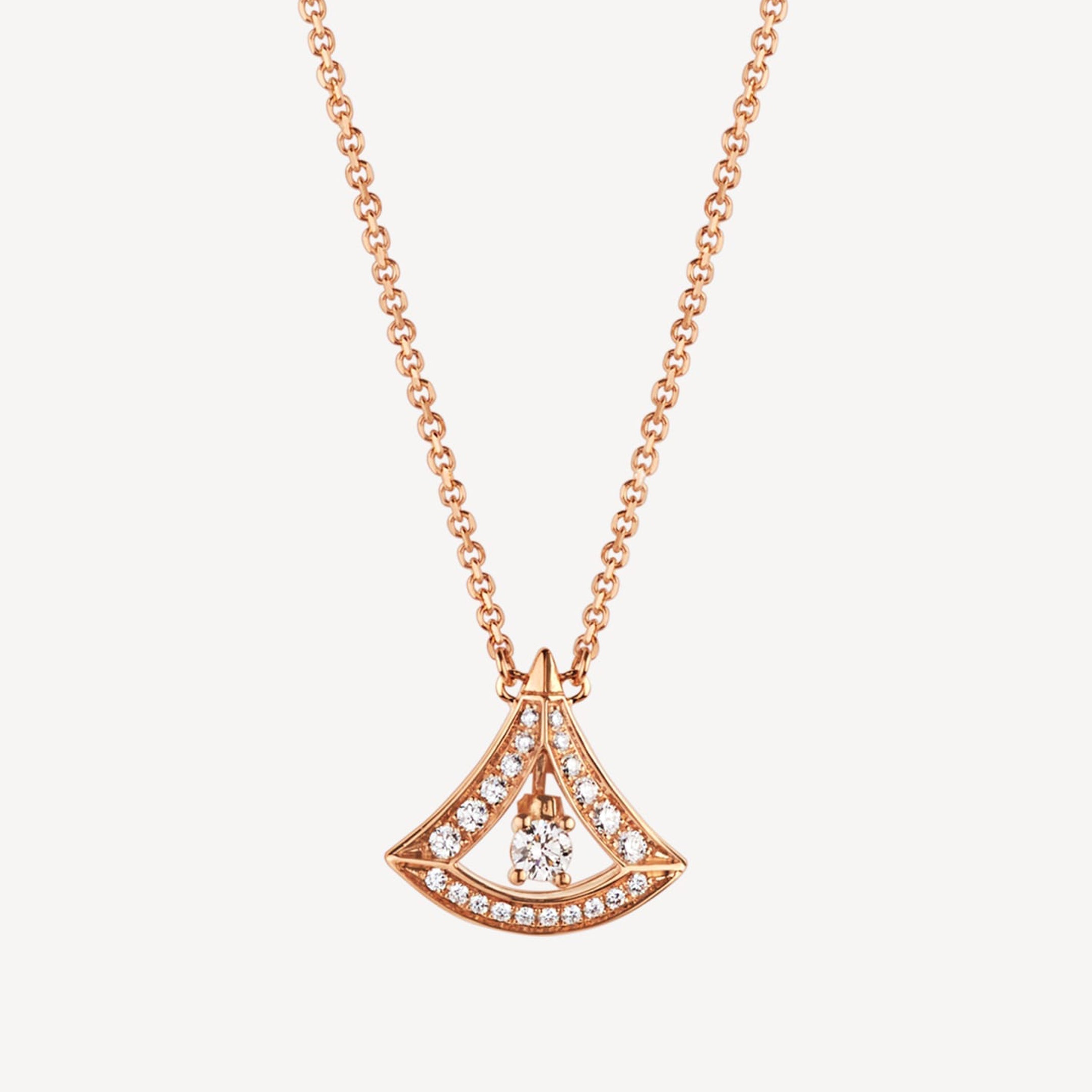 18K Divas' Dream Pave Diamond Openwork Necklace