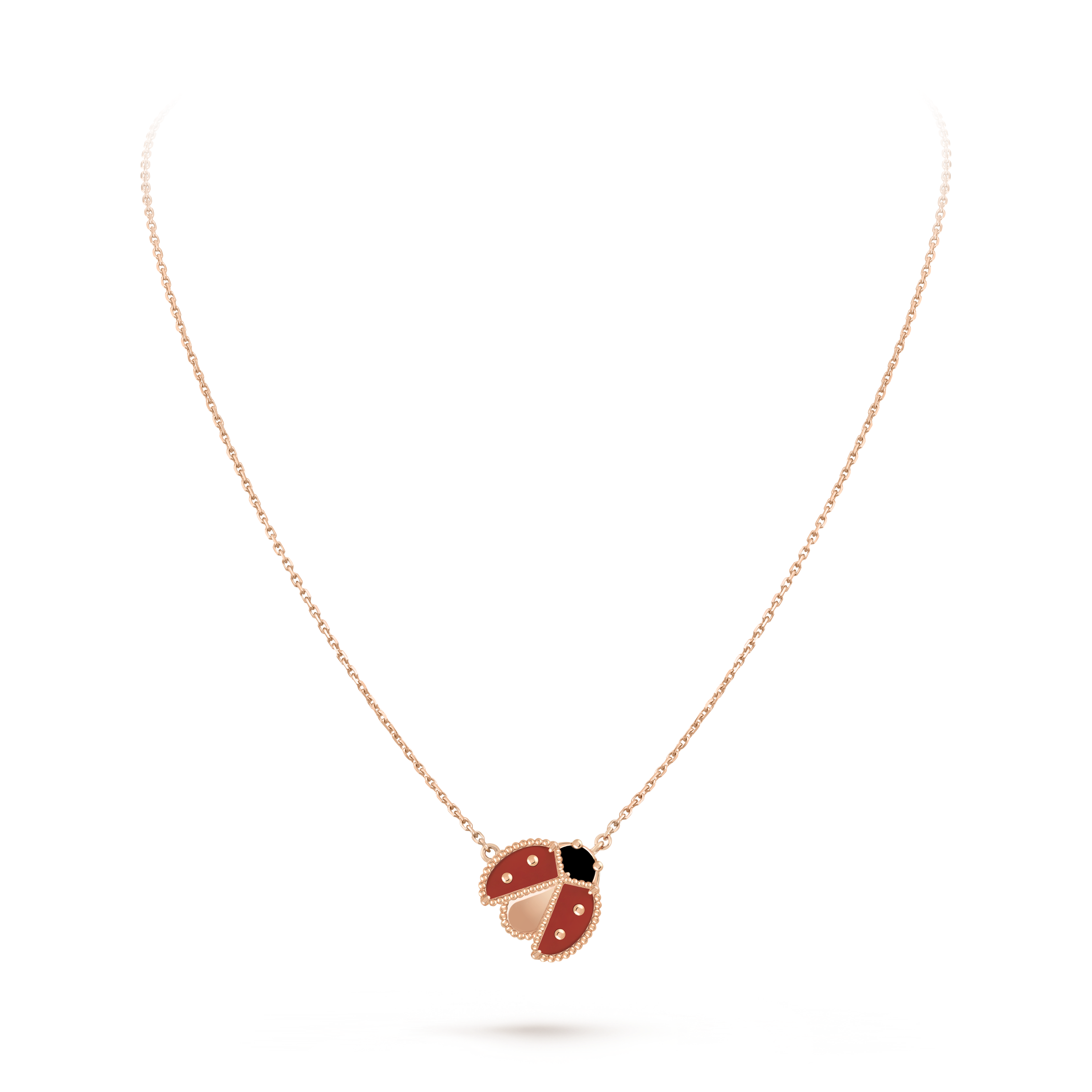 18K Lucky Spring Pendant Necklace