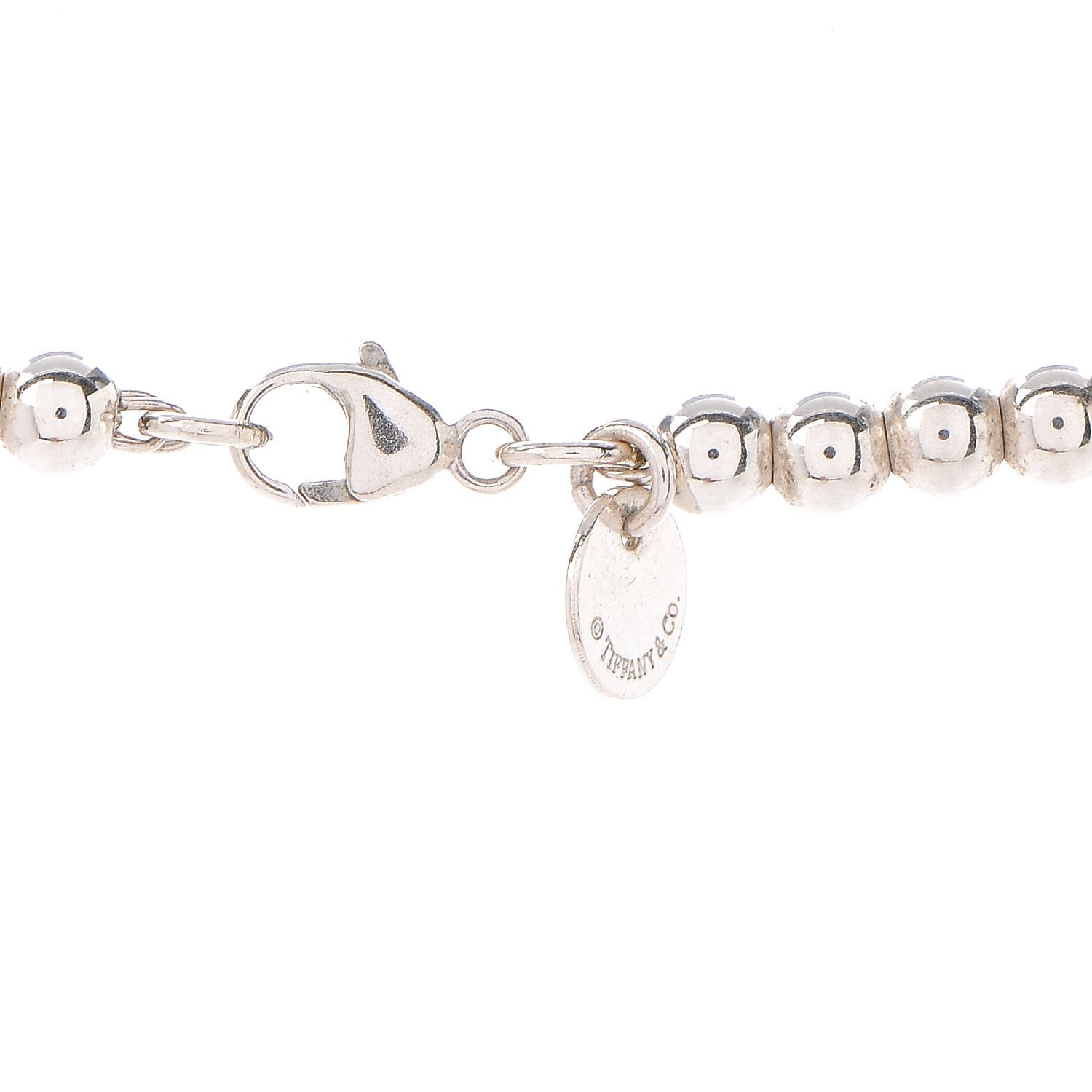 18K Return to Tiffany Heart Tag Bead Necklace