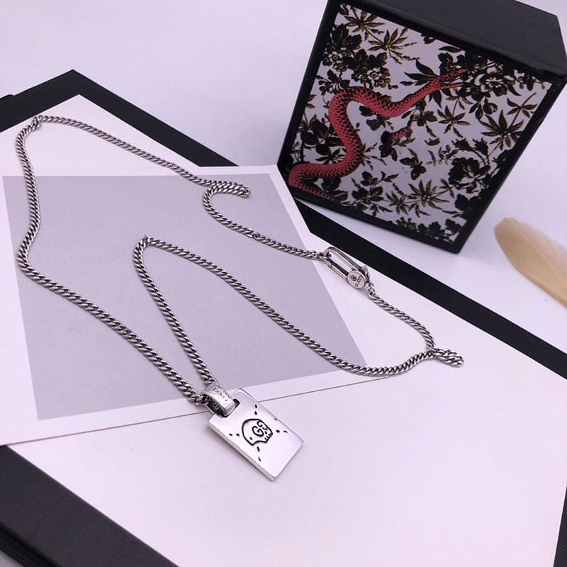 GG Ghost Pendant Necklaces