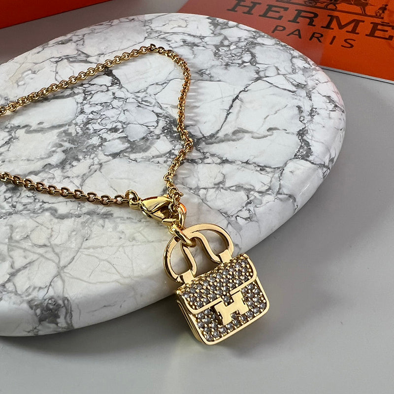 18K Amulettes Constance Diamond H Bracelet