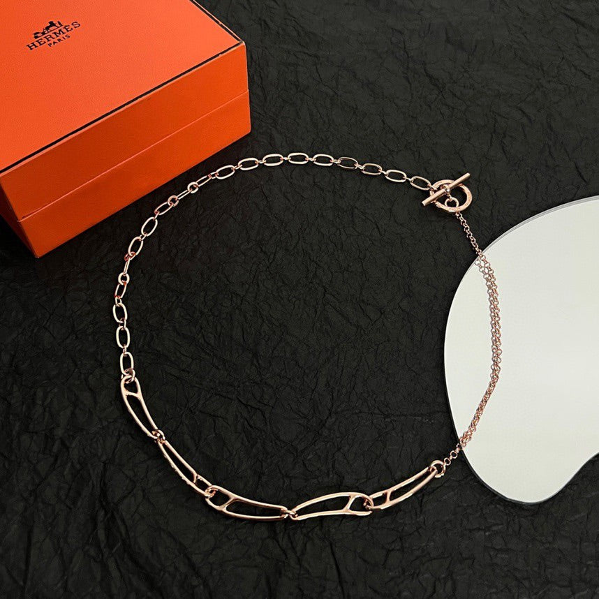 18K Chaine D'ancre Chain H Necklace