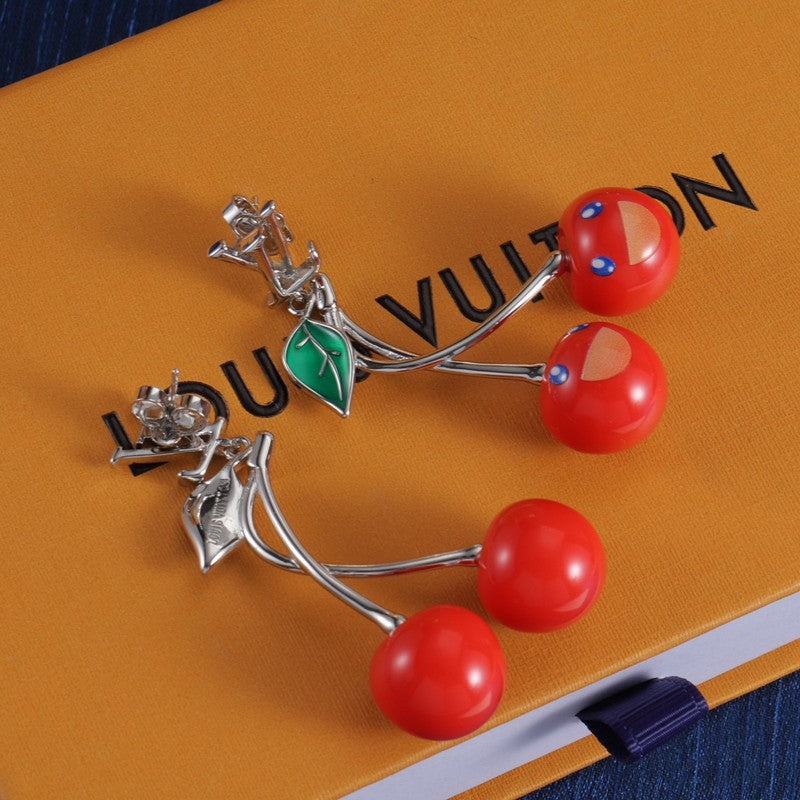 18K Louis Fruit Earrings