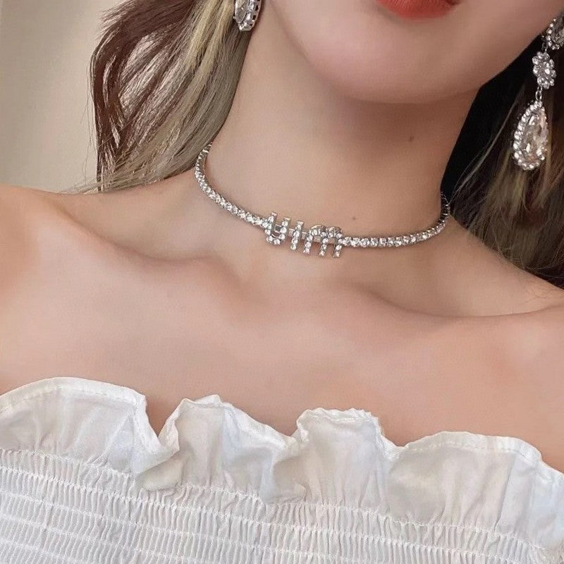 18K Miu Diamond Choker Necklace