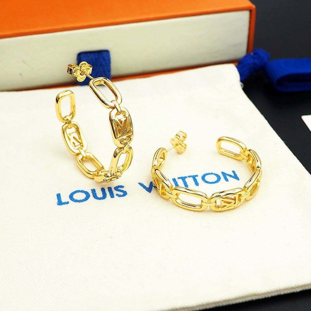 18K Louis My Chain Earrings