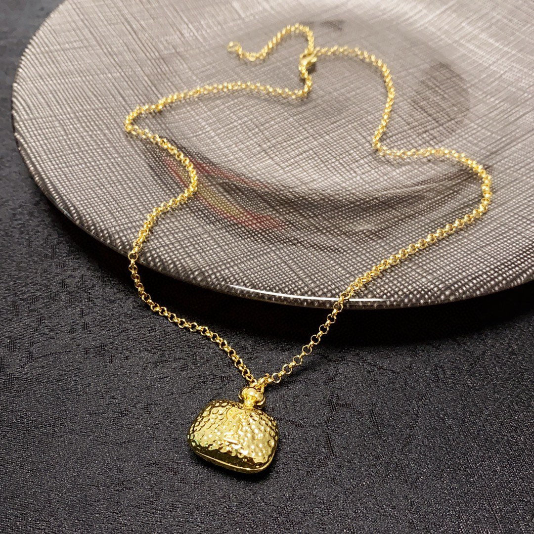 18K Saint Bag Pendant Necklace