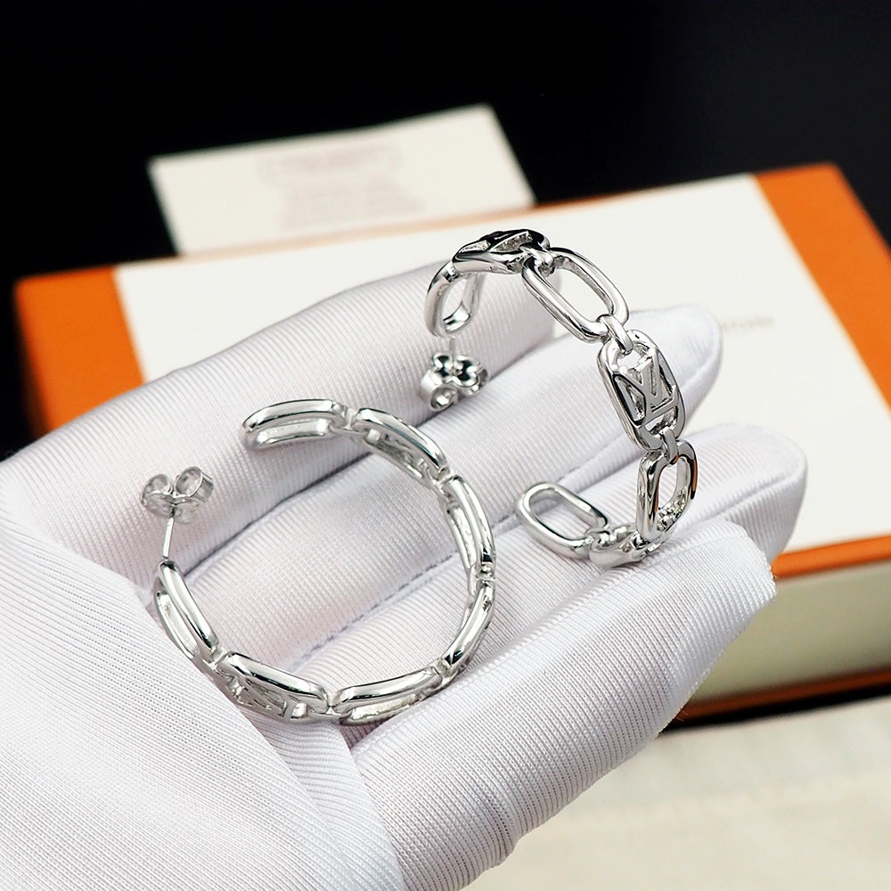 18K Louis My Chain Earrings