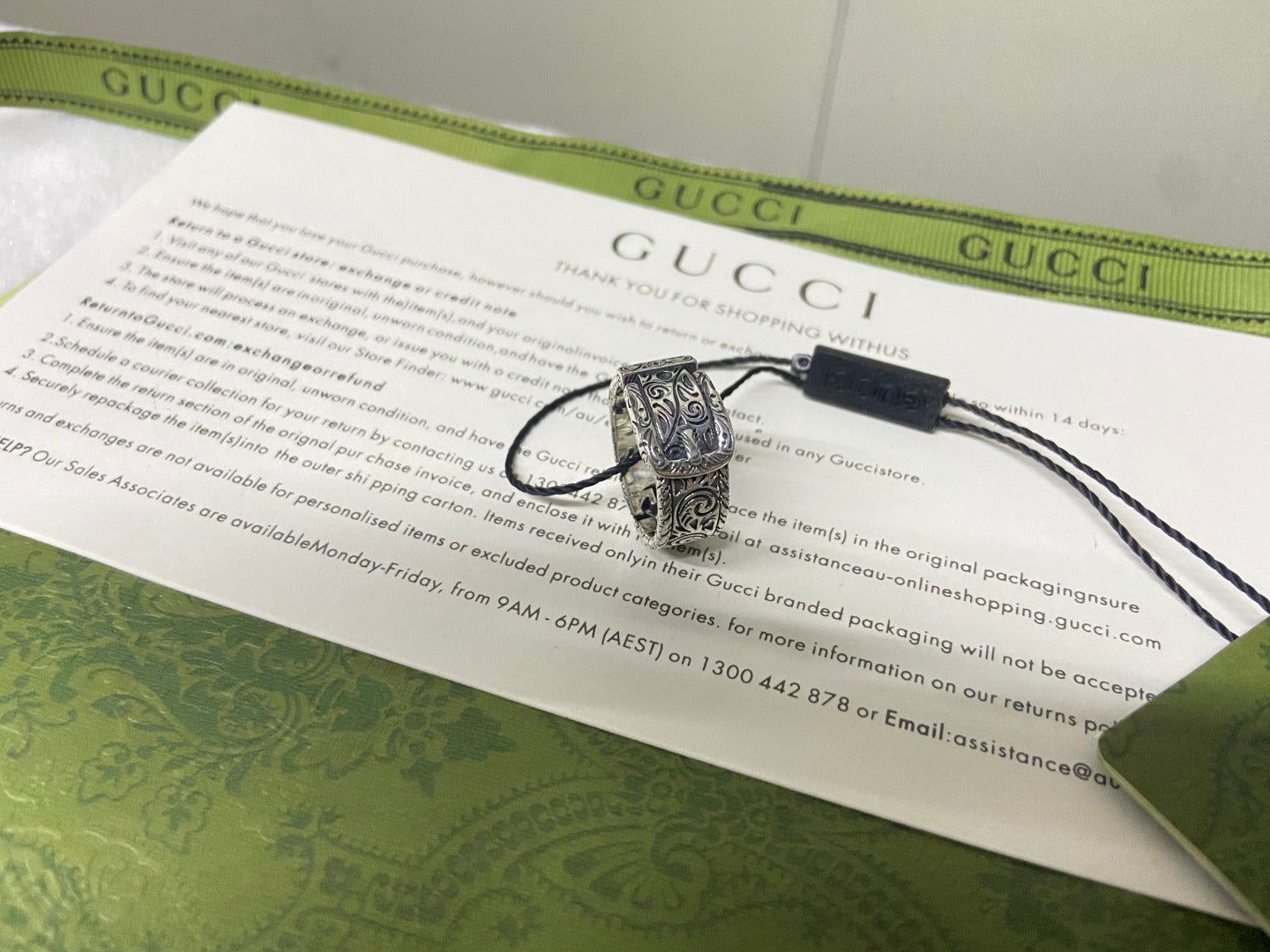 Double G Garden Gatto Ring