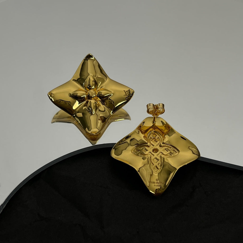 18K Louis Futura Earrings