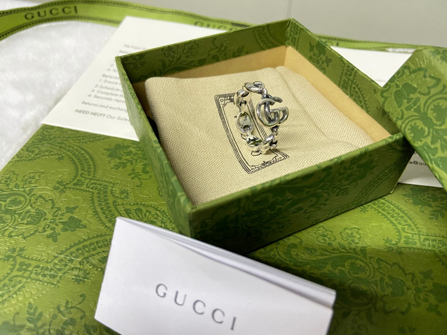 Double G Interlocking G Chain Ring